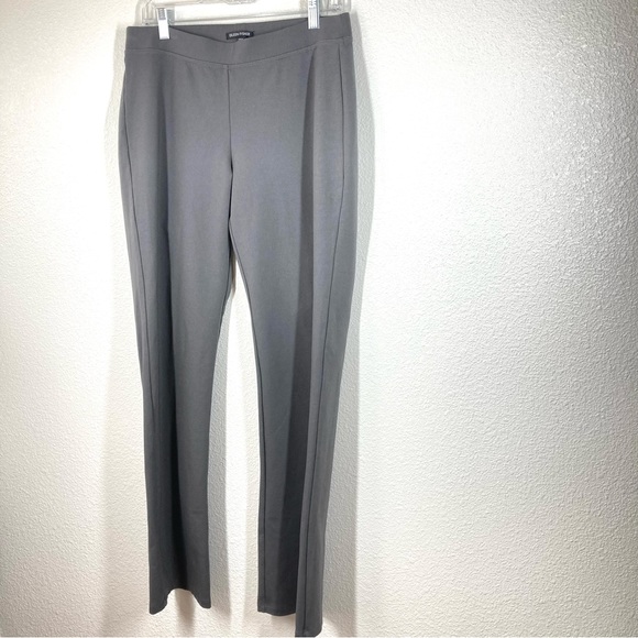 Eileen Fisher Pants Wide Leg Stretch Pull On Pants Gray Small Rayon - Picture 6 of 16